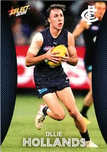 2025 Carlton Blues AFL Select Footy Stars Card - Ollie Hollands - Bild 1 von 3