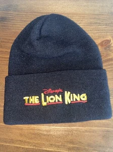 Cappello invernale Disney Il Re Leone berretto teschio nero nuovo senza etichetta - Foto 1 di 1