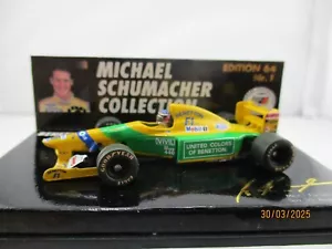 Benetton B192 Ford, #19, Michael Schumacher, 1992, MicroChamps!!! - Foto 1 di 11