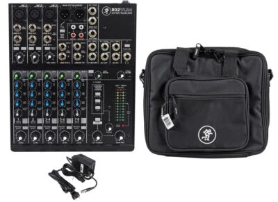 New Mackie 802VLZ4 8-channel Compact Professional Mixer + Travel Bag - Image 1 of 4