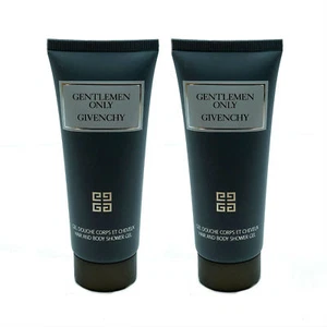 GENTLEMEN ONLY GIVENCHY HAIR & BODY SHOWER GEL DUO 2x75 ML/2.5 OZ.(PROMO SIZE) - Picture 1 of 1