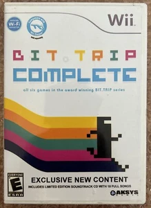 Bit.Trip Complete (Nintendo Wii, 2011) Tested / No Music CD Or Manual - Picture 1 of 6