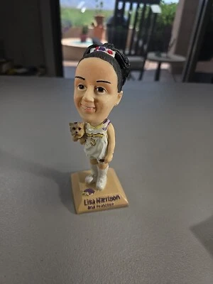 Vintage 90s LISA HARRISON Bobblehead PHOENIX MERCURY And Princess Dog - Image 1 of 4