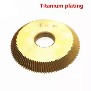 90T 60x16x6mm Carbide Tungsten Steel Milling Cutter for Horizontal Key Titanium - Picture 1 of 4