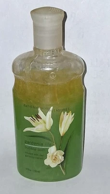 Bath And Body Works Gardenia Lily Bubble Bath 10 fl oz  Vintage New - Image 1 of 2