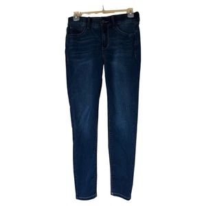 Curve Appeal Comfort Waist High Rise Skinny Jeans Stretch Elastic Women's 2 26 - Picture 1 of 7