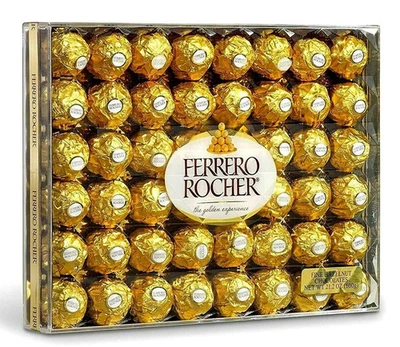 Ferrero Rocher Fine Hazelnut Chocolates 48 Pieces Gift Box - Image 1 of 4