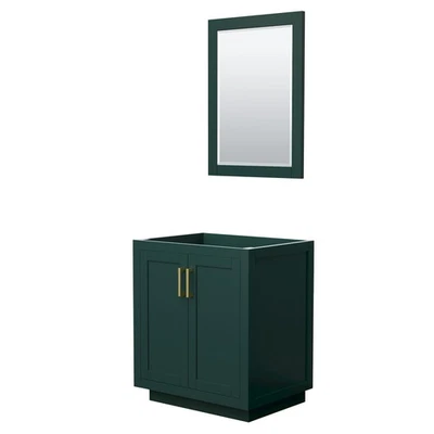 Colección Wyndham WCF2929-30S-CX-M24 Miranda 30" individual - verde/oro cepillado Foto 1 de 4