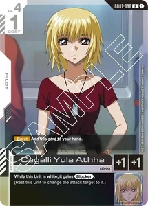 Cagalli Yula Athha Foil - GD01-096 NM - Gundam TCG Card Game - Bild 1 von 1