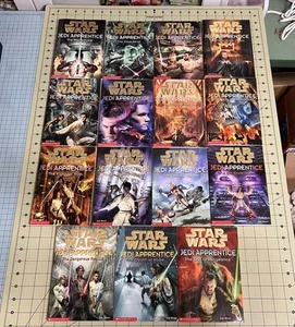 Star Wars Jedi Lehrling Buch Lot Jude Watson Dave Wolverton Bücher 1-13, 15-16 - Bild 1 von 14
