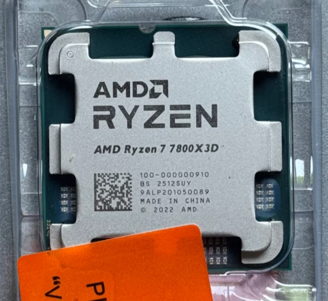 AMD Ryzen 7 7800X3D - CPU Processor AM5 - Brand New 📦 UK Seller 🇬🇧 - Image 1 of 3