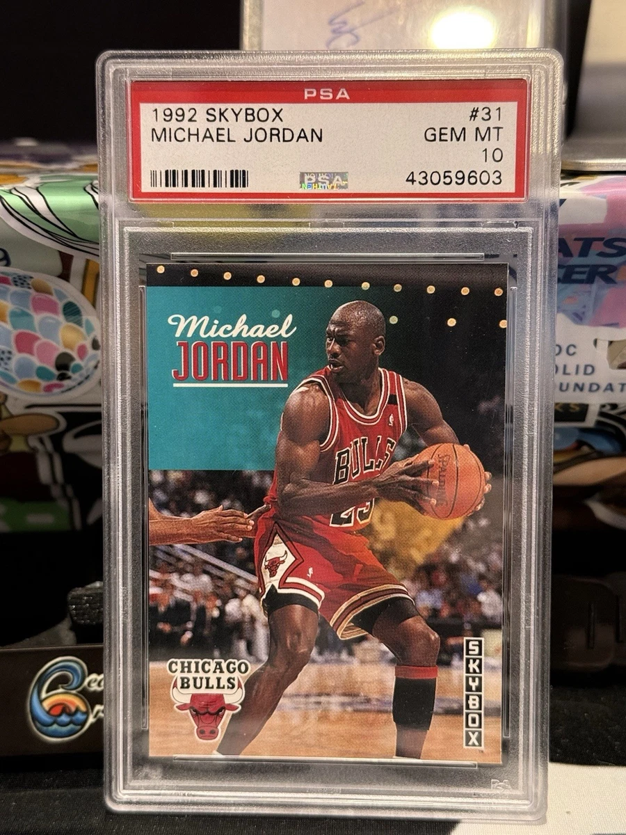 その他 jordan psa10 2x (Two) Michael Jordan - PSA 10 Gem Mint - Bundle Skybox + Upper