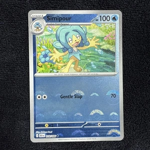 Simipour (patrón Poke Ball) 018/086 Sv: holograma de perno negro casi como nuevo - Imagen 1 de 3