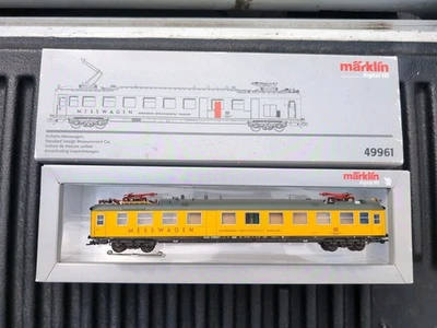 HO Märklin 49961 DB Digital Catenary Measurement Car HO LN In Box - Image 1 of 4