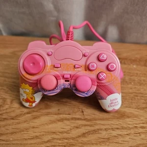 Sony Playstation PS2 Wired Controller Pink Lisa Simpson Controller - Selten - Bild 1 von 5
