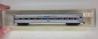NOS N Scale Model Power 3043 Amtrak Observation Streamline Passenger Car 3034 - Image 1 of 4