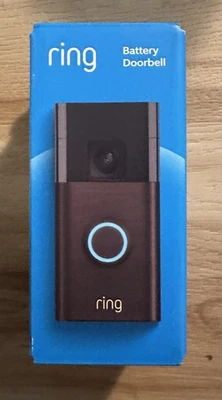 IRIS Ring Battery Doorbell | Home or business security with Head-to-Toe Video, NEW!
