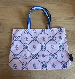 LOT of 2 Estee Lauder PINK and BLUE Tote Bag AND GWP Makeup NEW - Picture 1 of 7