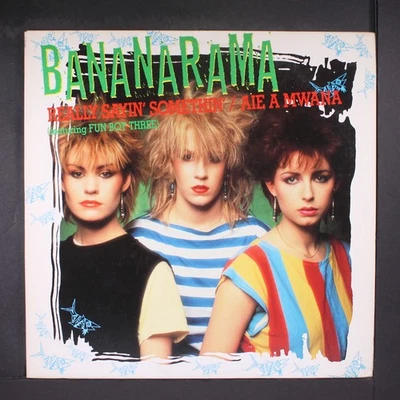 BANANARAMA: really sayin' somethin' LONDON 12" Single 33 RPM - Image 1 of 2