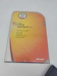 Microsoft Office Home and Student 2007 – Full Retail Box w/ Disc + Product Key - Picture 1 of 12