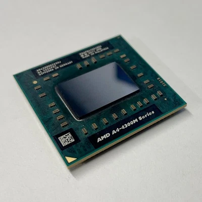 AMD A4-4300M Series 2.5GHz Dual-Core Mobile CPU Socket FS1 - Image 1 of 3
