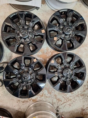 2019-2026 RAM 2500 3500 de fábrica fabricante de equipamento original 20" rodas aros conjunto de 4 FRETE GRÁTIS!  - Imagem 1 de 4
