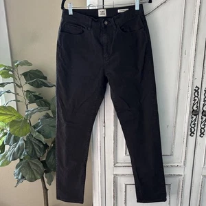FLINT AND TINDER Pants Tapered Fit 29x30 in Faded Black Casual Chino - Picture 1 of 8