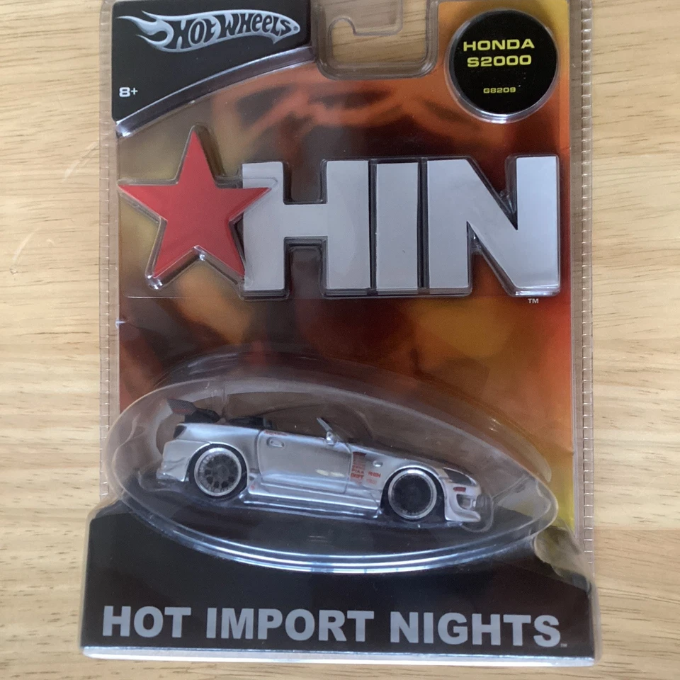 风火轮 2004 1/43 热销进口之夜 HIN,本田 S2000,银色 — 第 1/4 张图片