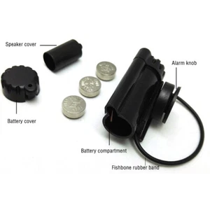 Electric Fishing Bite Alarm Audio Visual Alert for Fish Rod Line Tool - Picture 1 of 5