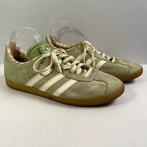 Adidas Gazelle Semi Green Spark Womens Size US10 Shoes Sneakers - Picture 1 of 14