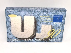 MAXELL UJ 90  Blank Audio Cassette Tape (Sealed)NEW - Picture 1 of 4