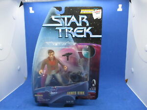 Star Trek Captain James Kirk Playmates 1998 Warp Factor Series 5" Figure MISP