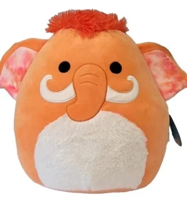 Original Squishmallow Orange WAlly Mammoth Wilbie Large Plush Stuffed Toy 16" - Picture 1 of 12