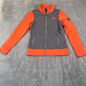 The North Face Women's Amazie Mays Full Zip Fleece Jacket Orange Size S - Picture 1 of 9