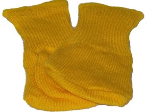 Calcetines amarillos al tobillo se adaptan a muñecas American Girl y Logan Boy de 18 pulgadas - Imagen 1 de 3