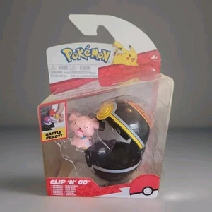 Pokemon Snubbull Clip ‘N’ Go Luxury Ball Battle Ready Toy Pokemon - Picture 1 of 6