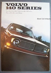 Orig Vintage Volvo 140 Series Models 142, 144, 145 Car/Wagon Brochure Sweden - Picture 1 of 1