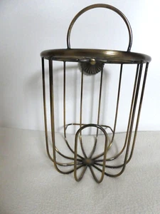 Handtuchkorb Messing bronziert - Bild 1 von 5