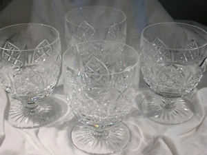 Crystal Glasses Set of 4 - Picture 1 of 4