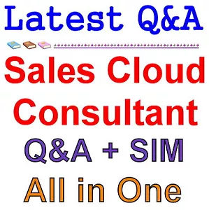 Zertifizierte Salesforce Sales Cloud Consultant Prüfung Q&A + Sim - Bild 1 von 1