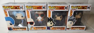 Funko POP! Dragon Ball Z Goku Ultra Instinct #386 y #383 (2) Gohan y #313 Future - Imagen 1 de 11