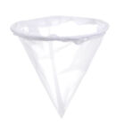 100 Mesh Paint Filter Bag 7.9" Dia Cone Shape Nylon Strainer for Filtering