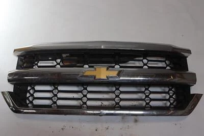 2016-2019 雪佛兰 SILVERADO 1500 前主烤架 GRILLE CHROME 原始设备制造商 — 第 1/3 张图片