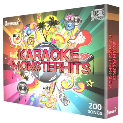 Karaoke CDG Pack. Mr Entertainer MONSTERHITS Family Party. 200 Greatest Songs - image 1 of 3