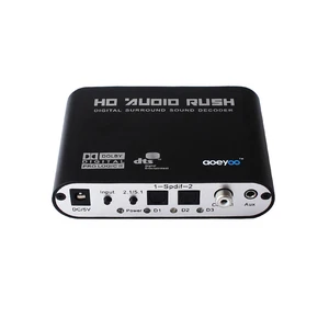 AC-3/DTS Digital Optical to Analog 5.1CH Audio Sound Decoder SPDIF Coaxial RCA - Picture 1 of 4