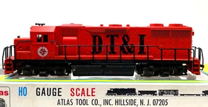 HO ATLAS 7065 GP 38 DETROIT TOLEDO & IRONTON DT&I # 201 - Picture 1 of 3