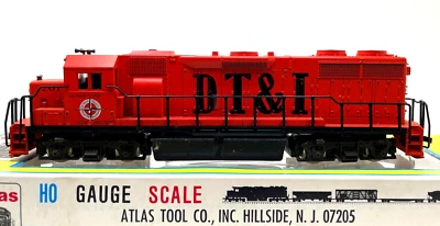 HO ATLAS 7065 GP 38 DETROIT TOLEDO & IRONTON DT&I # 201 - Image 1 of 3