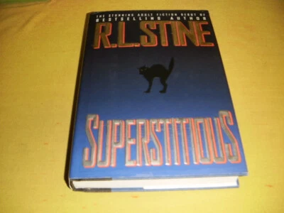 Superstitious 1995 HARDCOVER Paperback Novel Book By R. L. Stine - image 1 of 4