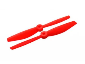 Microheli Plastic Propeller 5535 Bullnose CW/CCW (RED) : MH-PP5535BNR - Picture 1 of 1