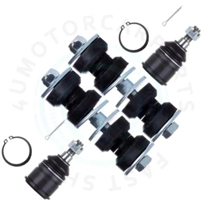 For 1988-1990 1991 Honda Civic & CRX 4x Front Sway Bar End & Lower Ball Joint - Image 1 of 4